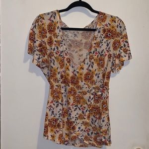 Summer/Fall flowered shirt